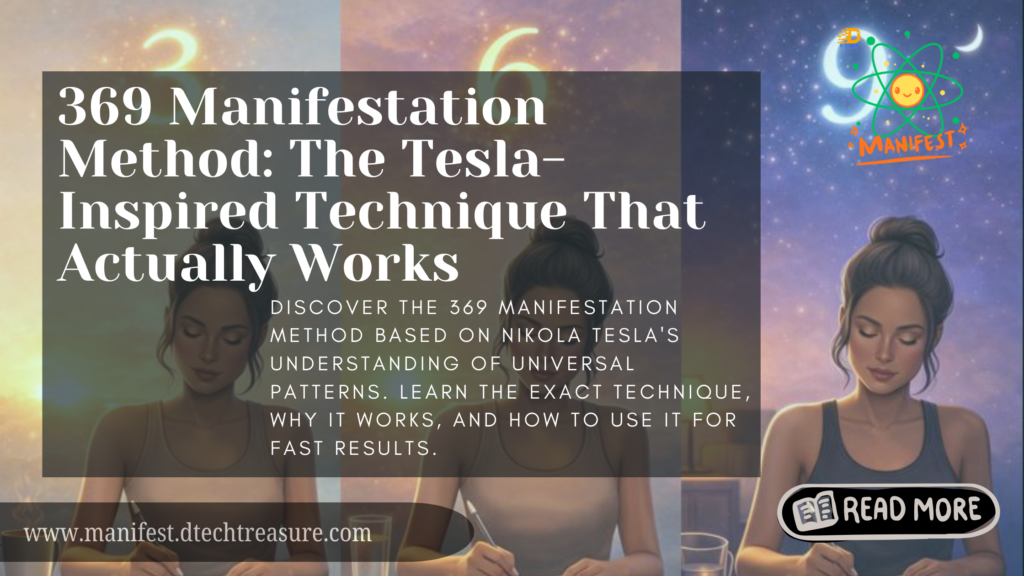 369 Manifestation Method and journal