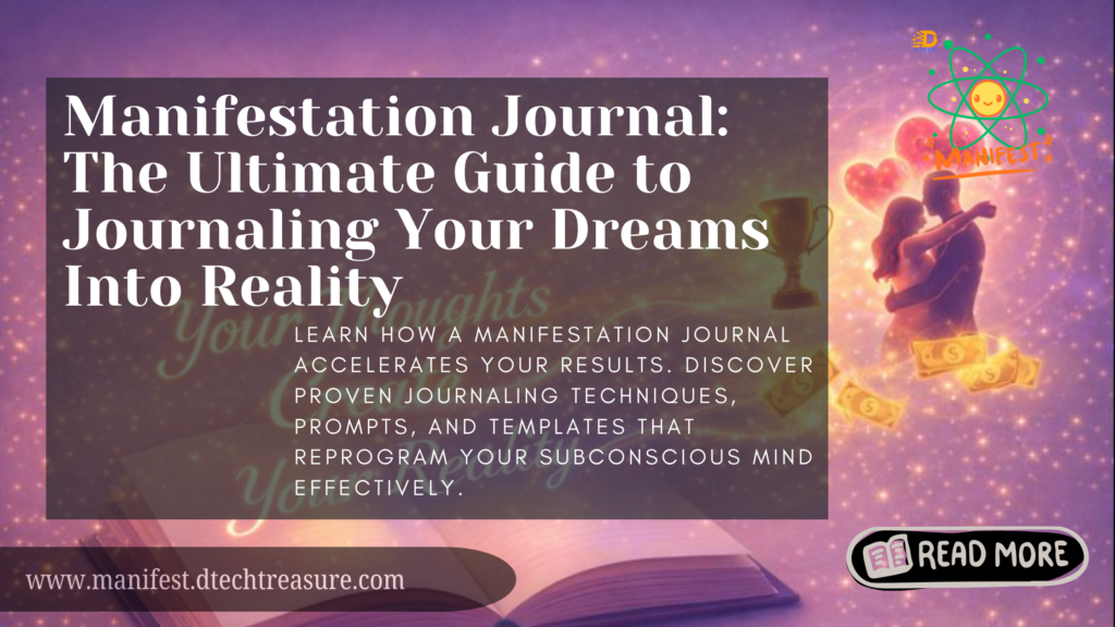 Manifestation Journal The Ultimate Guide to Journaling Your Dreams Into Reality