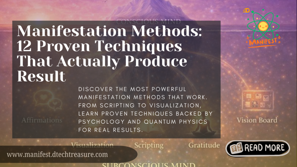 Manifestation Methods 12 Proven Techniques That Actually Produce Result