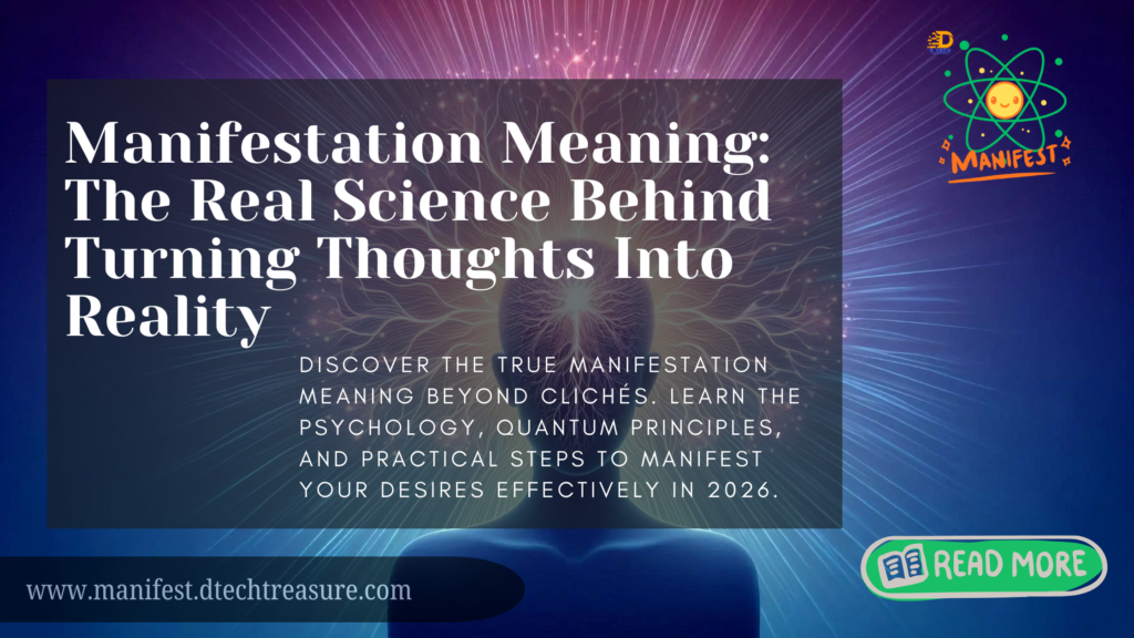 Manifestation Meaning: The Real Science Behind Turning Thoughts Into Reality